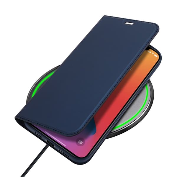 Dux Ducis PU Läder Plånboksfodral iPhone 12 Pro Max - Blå