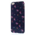 Miniatyrbild 1 av 2: Flexicase Skal till Apple iPhone 6(S) Plus - Svart Rosa Blommor