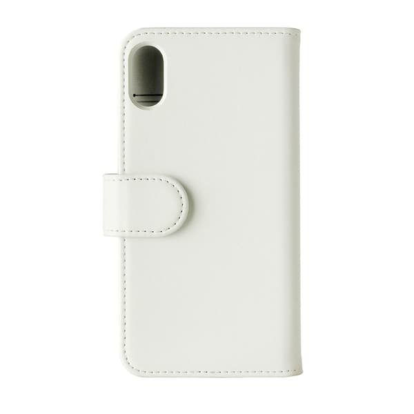 GEAR Plånboksfodral till iPhone XS / X - Vit