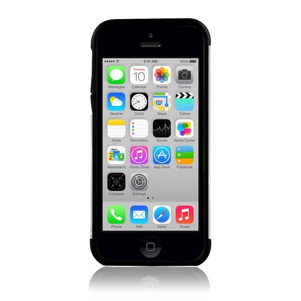 ITSkins Evolution Skal till Apple iPhone 5C (Vit) + Skärmskydd