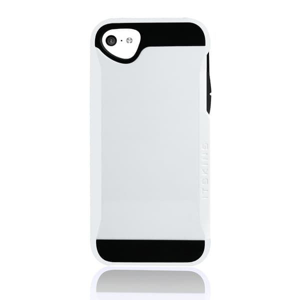 ITSkins Evolution Skal till Apple iPhone 5C (Vit) + Skärmskydd