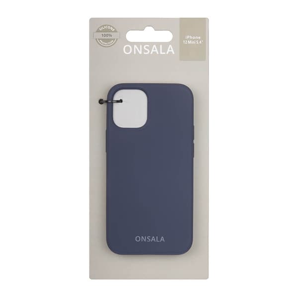 Onsala Mobilskal Silikon Cobalt Blue iPhone 12 Mini