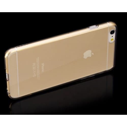 ROCK 0,6mm Ultrathin FlexiCase skal till Apple iPhone 6(S) Plus (Gold)