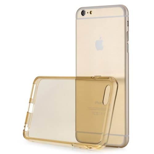 ROCK 0,6mm Ultrathin FlexiCase skal till Apple iPhone 6(S) Plus (Gold)
