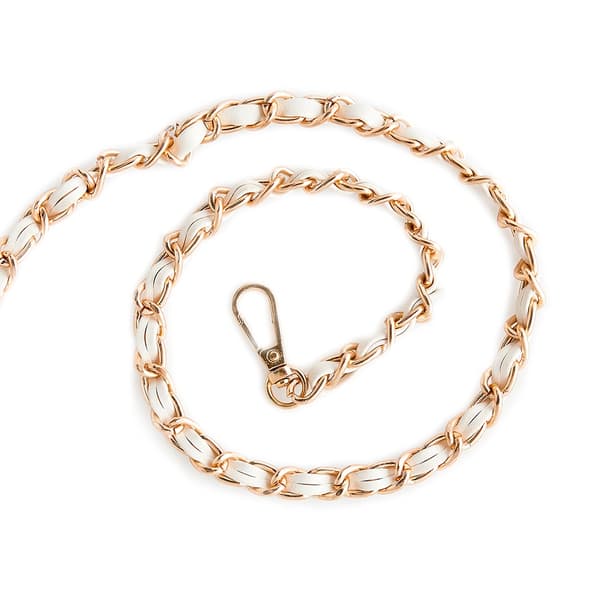 Boom iPhone 12 & 12 Pro skal med mobilhalsband- Chain Pink