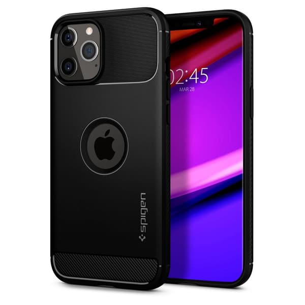 FD Rugged Armor iPhone 12 & 12 Pro - Matte Black