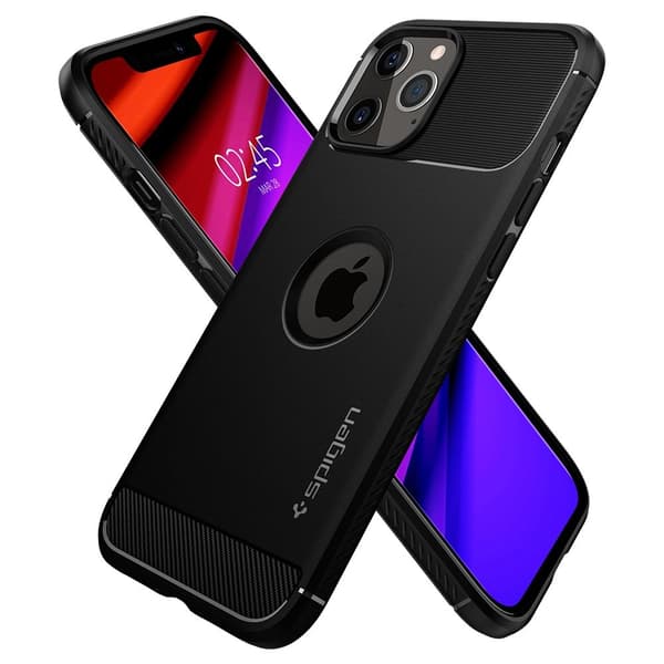 FD Rugged Armor iPhone 12 & 12 Pro - Matte Black