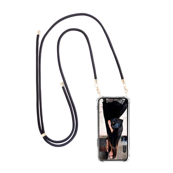 Boom iPhone 6/6S skal med mobilhalsband- Rope Black