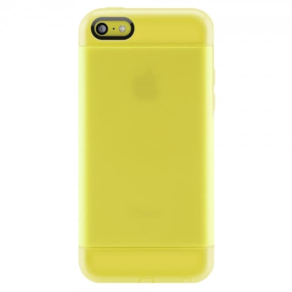 Switcheasy Tones Skal till Apple iPhone 5C (Gul) + Skärmskydd