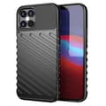 Miniatyrbild 1 av 7: Thunder Twill Texture Skal iPhone 12 & 12 Pro - Svart