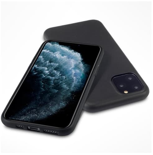 Terrapin TPU iPhone 12 Pro Max Skal - Svart