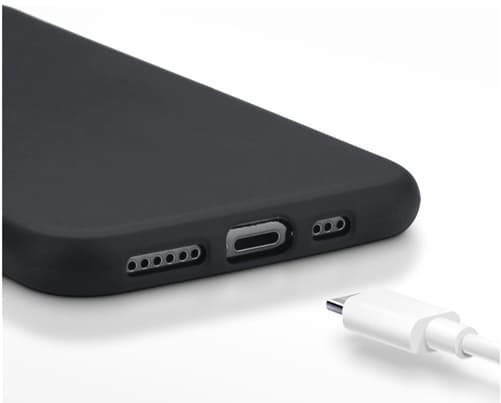 Terrapin TPU iPhone 12 Pro Max Skal - Svart
