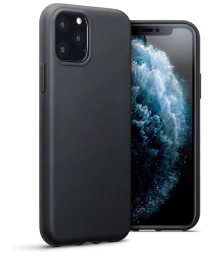 Terrapin TPU iPhone 12 Pro Max Skal - Svart