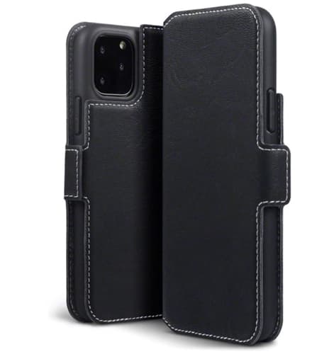 Terrapin Slim Plånboksfodral iPhone 12 & 12 Pro - Svart