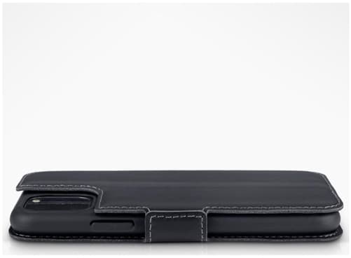 Terrapin Äkta Läder Low Plånboksfodral iPhone 11 Pro - Svart