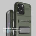 Miniatyrbild 3 av 10: VRS DESIGN Damda QuickStand Skal iPhone 12 & 12 Pro - Grön