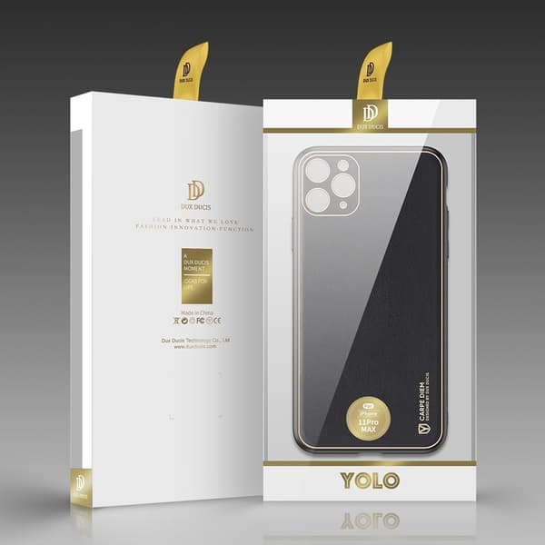 DUX DUCIS Electroplating Skal iPhone 12 Mini - Svart