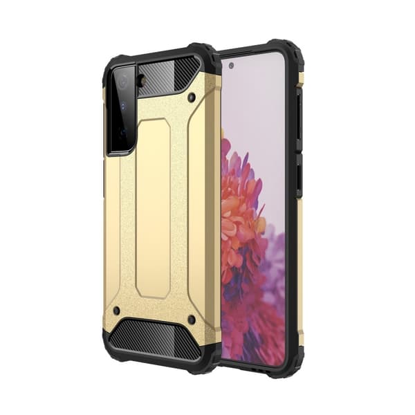 Armor Guard Hybrid Mobilskal Galaxy S21 Plus - Guld