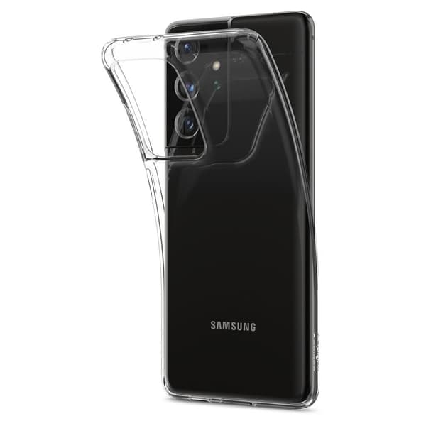 SPIGEN Liquid Crystal Skal Galaxy S21 Ultra Crystal Clear
