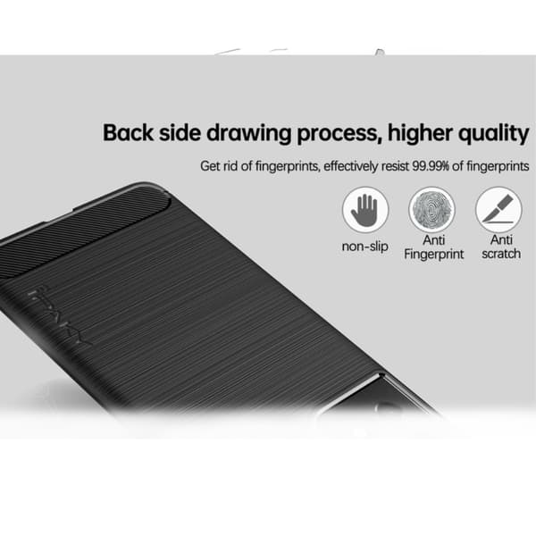 Carbon Fiber Mobilskal Samsung Galaxy S21 Plus - Blå
