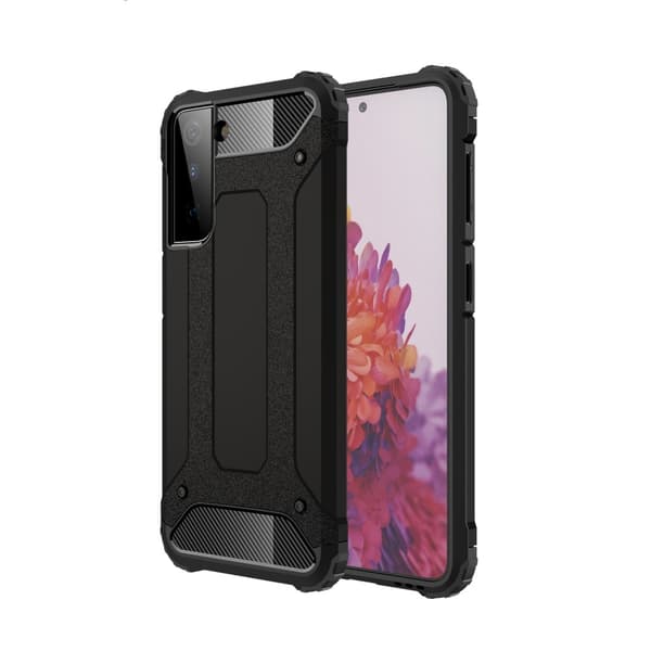 Armor Guard Hybrid Mobilskal Galaxy S21 Plus - Svart