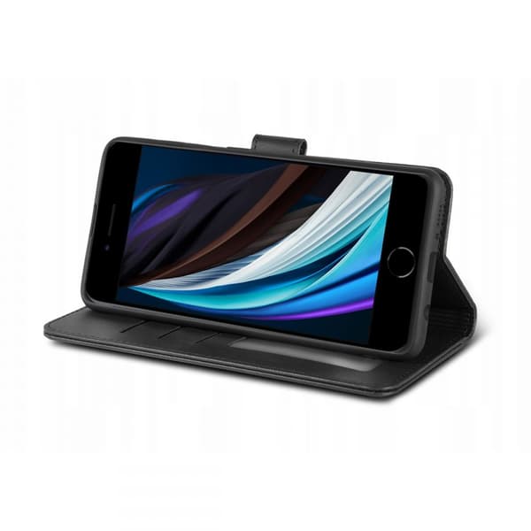 Plånboksfodral iPhone 7/8/SE (2020/2022) - Svart