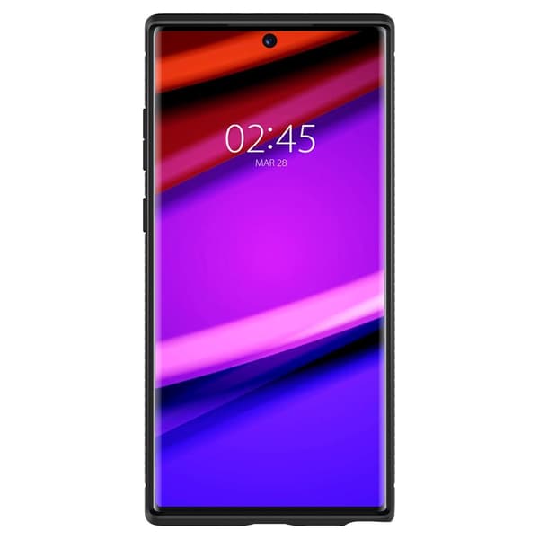 SPIGEN Rugged Armor mobilskal Galaxy Note 10+ Plus Matte Svart