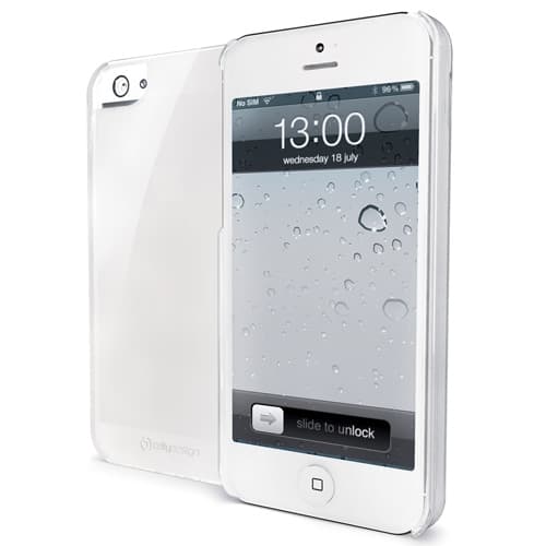 Celly Gelskin TPU Cov iPhone 5/5s Tr