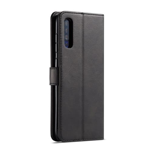 LC.IMEEKE Plånboksfodral för Samsung Galaxy A70 - Svart