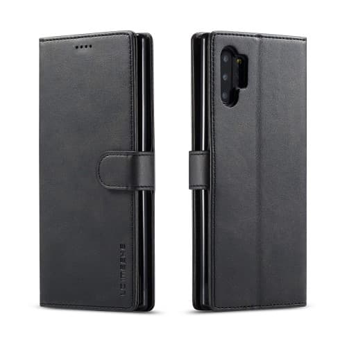 LC.IMEEKE Plånboksfodral för Samsung Galaxy Note 10 Plus - Svart