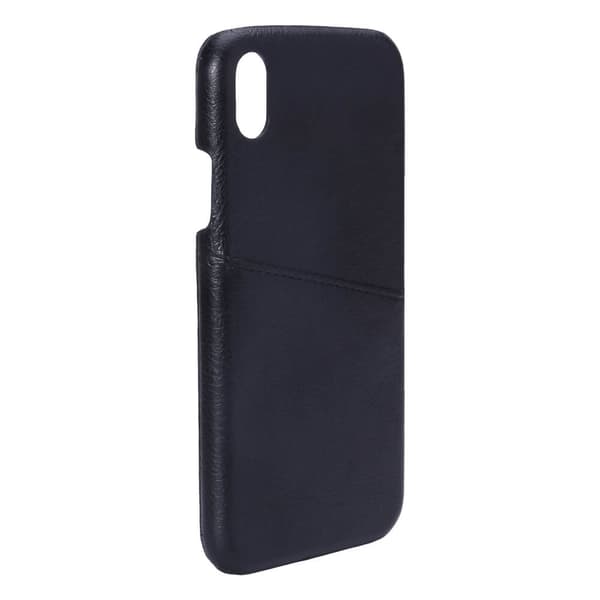 ONSALA Mobilskal Svart med Kortfack iPhone XR
