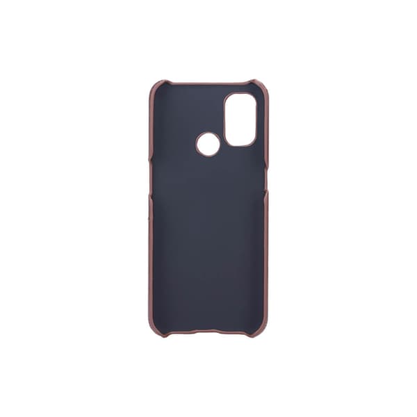 ONSALA Mobilskal Brun med Kortfack Oneplus Nord N100