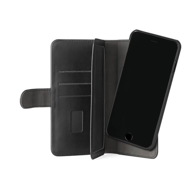 GEAR Mobilfodral Svart 7 Kortfack iPhone 11 Pro Max 2in1 Magnetskal