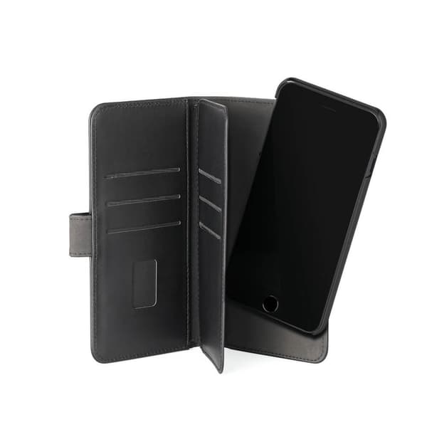 GEAR Mobilfodral Svart 7 Kortfack iPhone 11 Pro Max 2in1 Magnetskal