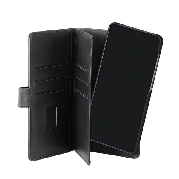 GEAR Mobilfodral Svart 7 Kortfack Samsung S20 Plus 2in1 Magnetskal