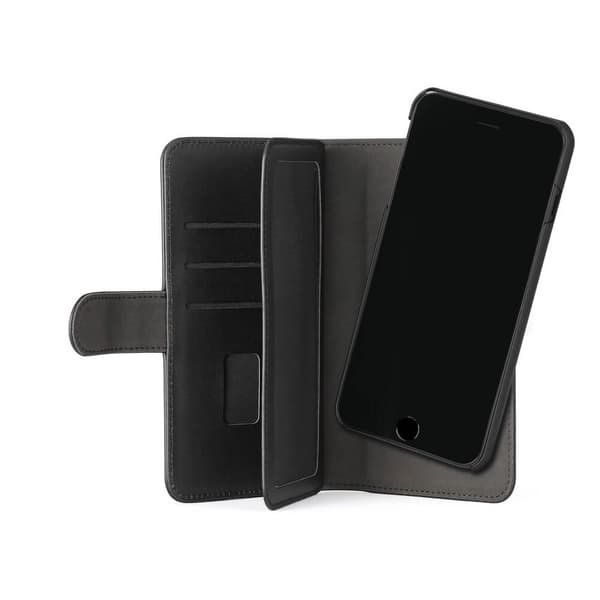 GEAR Mobilfodral Svart 7 Kortfack iPhone 11 2in1 Magnetskal