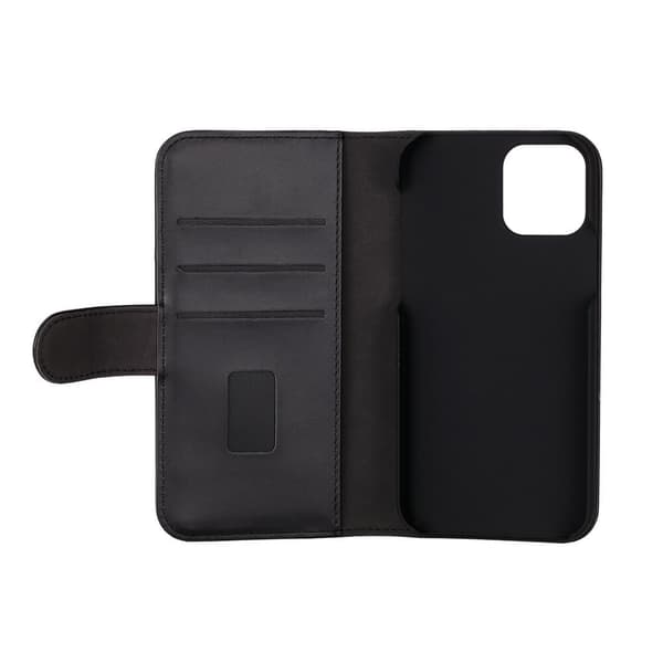 GEAR MobilPlånboksfodral Svart iPhone 12 & 12 Pro 2in1 Magnetskal