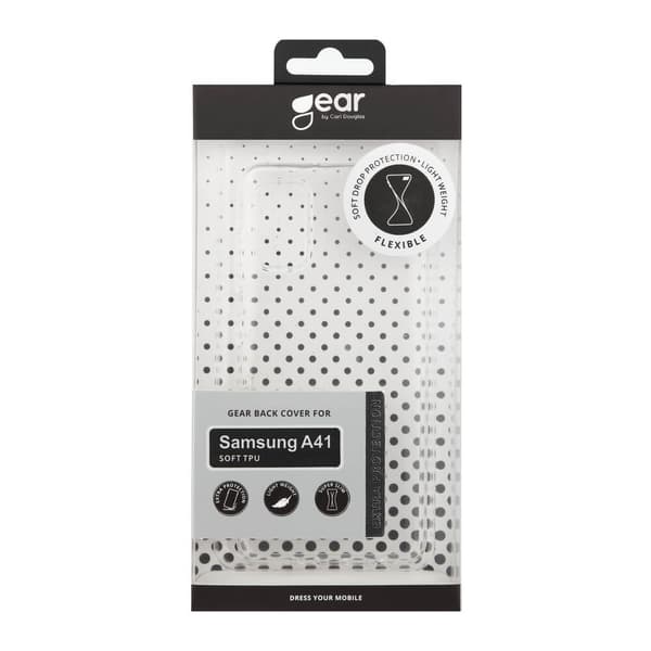 GEAR Mobilskal TPU Samsung A41 - Transparent