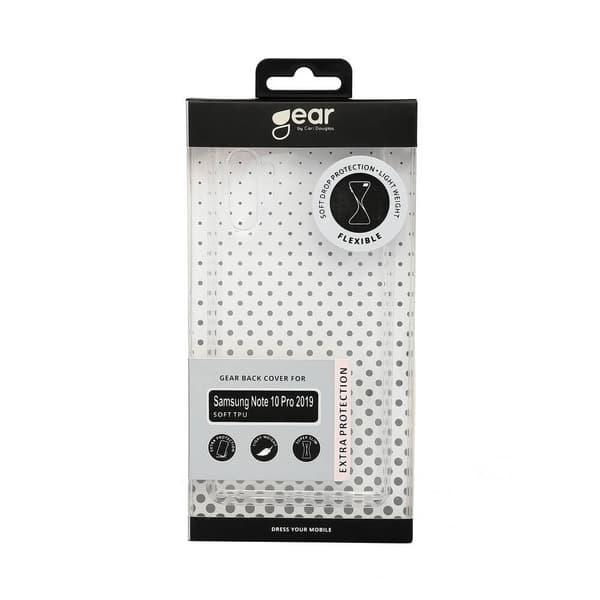 GEAR Mobilskal TPU Samsung Note 10 Plus 2019 - Transparent