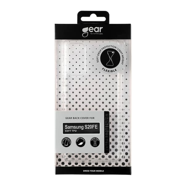 GEAR Mobilskal TPU Samsung Galaxy S20 FE - Transparent