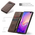 Miniatyrbild 3 av 7: CASEME Plånboksfodral för Samsung Galax S10 - Kaffe
