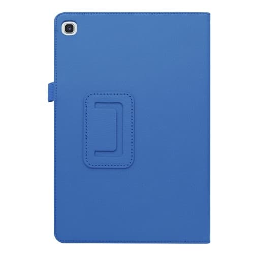 Litchi Texture Fodral för Samsung Galaxy Tab S5e 10.5" - Blå