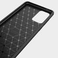 Miniatyrbild 3 av 6: Carbon Brushed mobilskal till Galaxy A72 5G - Svart