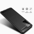 Miniatyrbild 2 av 6: Carbon Brushed mobilskal till Galaxy A72 5G - Svart