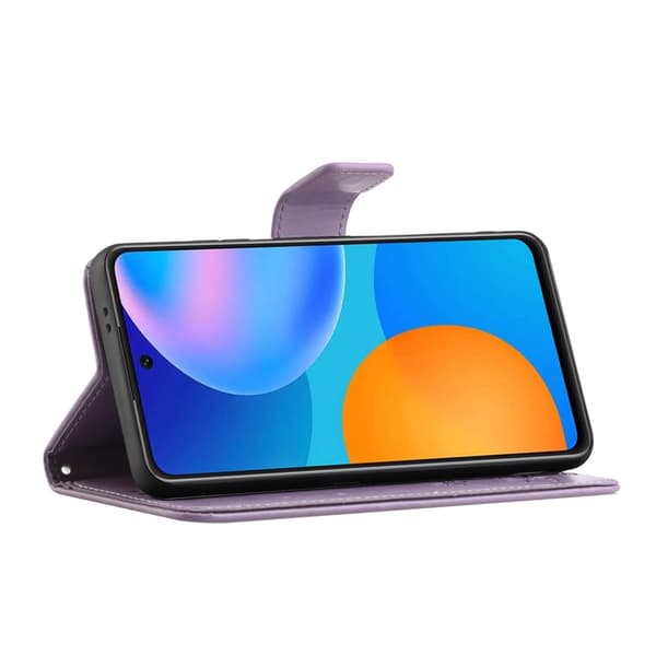 Butterfly Plånboksfodral Galaxy A72 5G - Lila