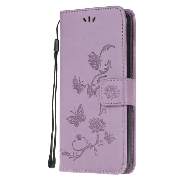 Butterfly Plånboksfodral Galaxy A72 5G - Lila