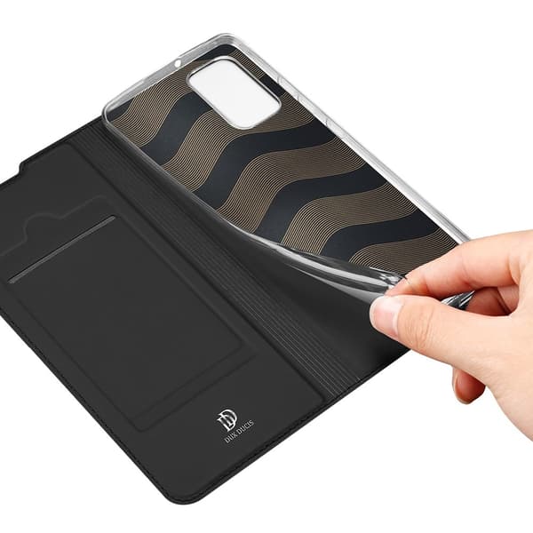DUX DUCIS Plånboksfodral Samsung Galaxy A02s - Svart