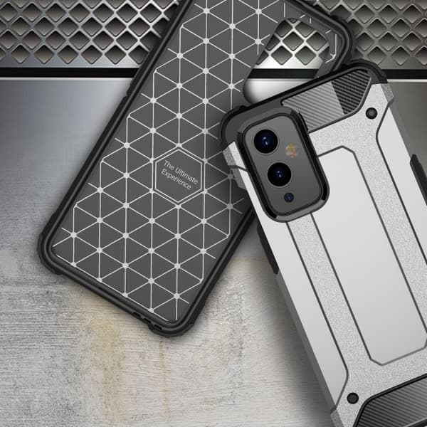 Hybrid Armor Mobilskal till Oneplus 9 - Svart