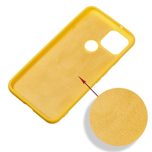 Silikon Flexicase Skal till Google Pixel 5 - Gul