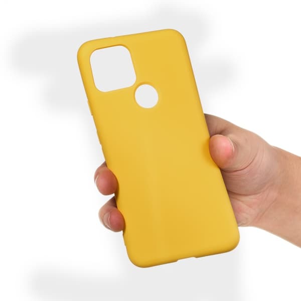 Silikon Flexicase Skal till Google Pixel 5 - Gul